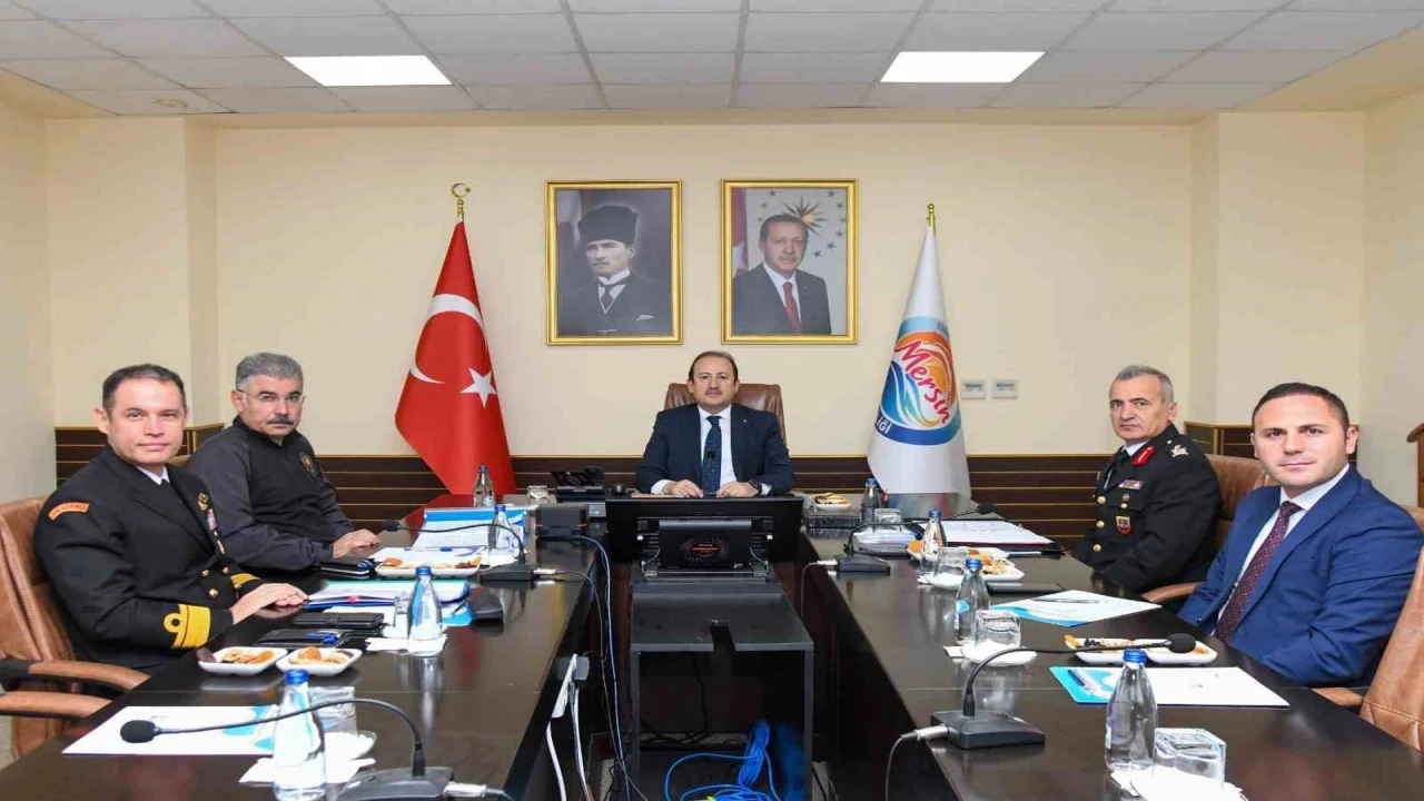 Vali Pehlivan, Asayiş ve Güvenlik Koordinasyon Toplantısına katıldı