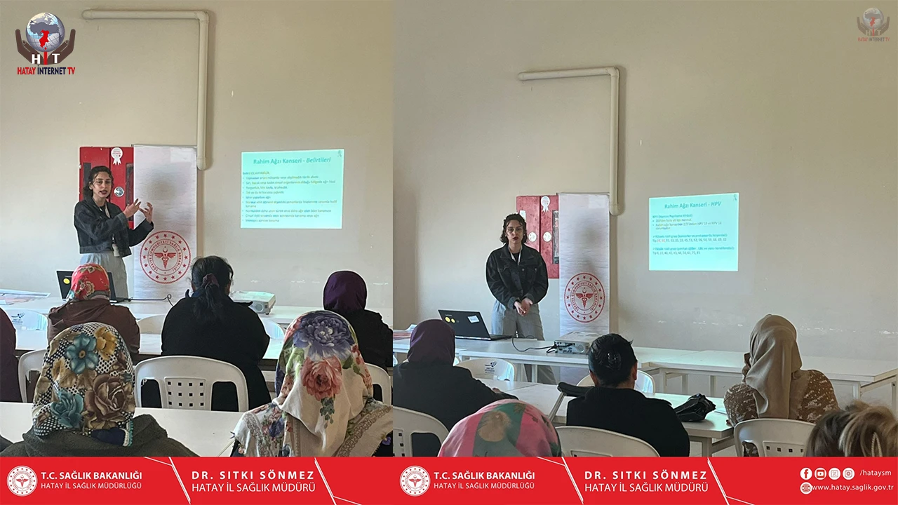 ARSUZ’DA SERVİKS KANSERİ FARKINDALIK ETKİNLİĞİ DÜZENLENDİ