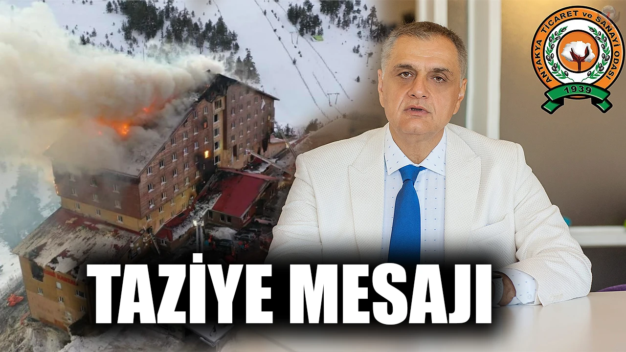BAŞKAN ÇİNÇİN’DEN BOLU İÇİN TAZİYE MESAJI