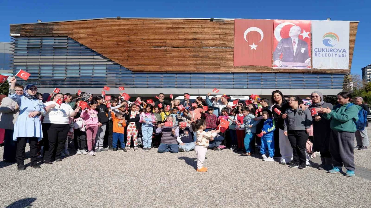 Başkan Kozaydan özel çocuklara özel şenlik