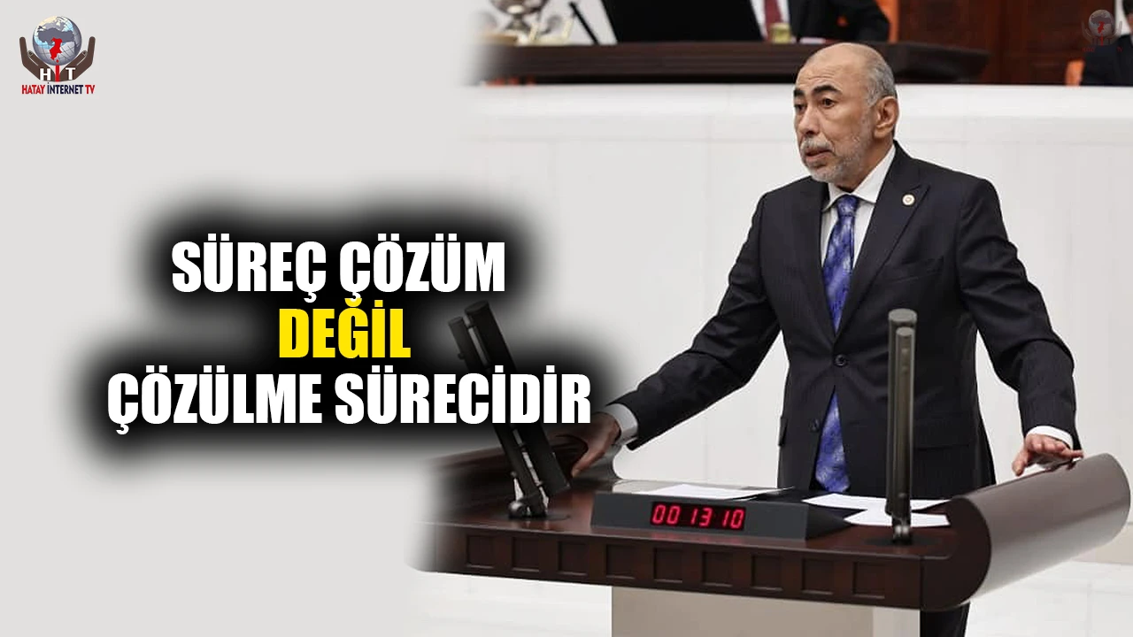 ÇİRKİN: SÜREÇ ÇÖZÜM DEĞİL ÇÖZÜLME SÜRECİDİR