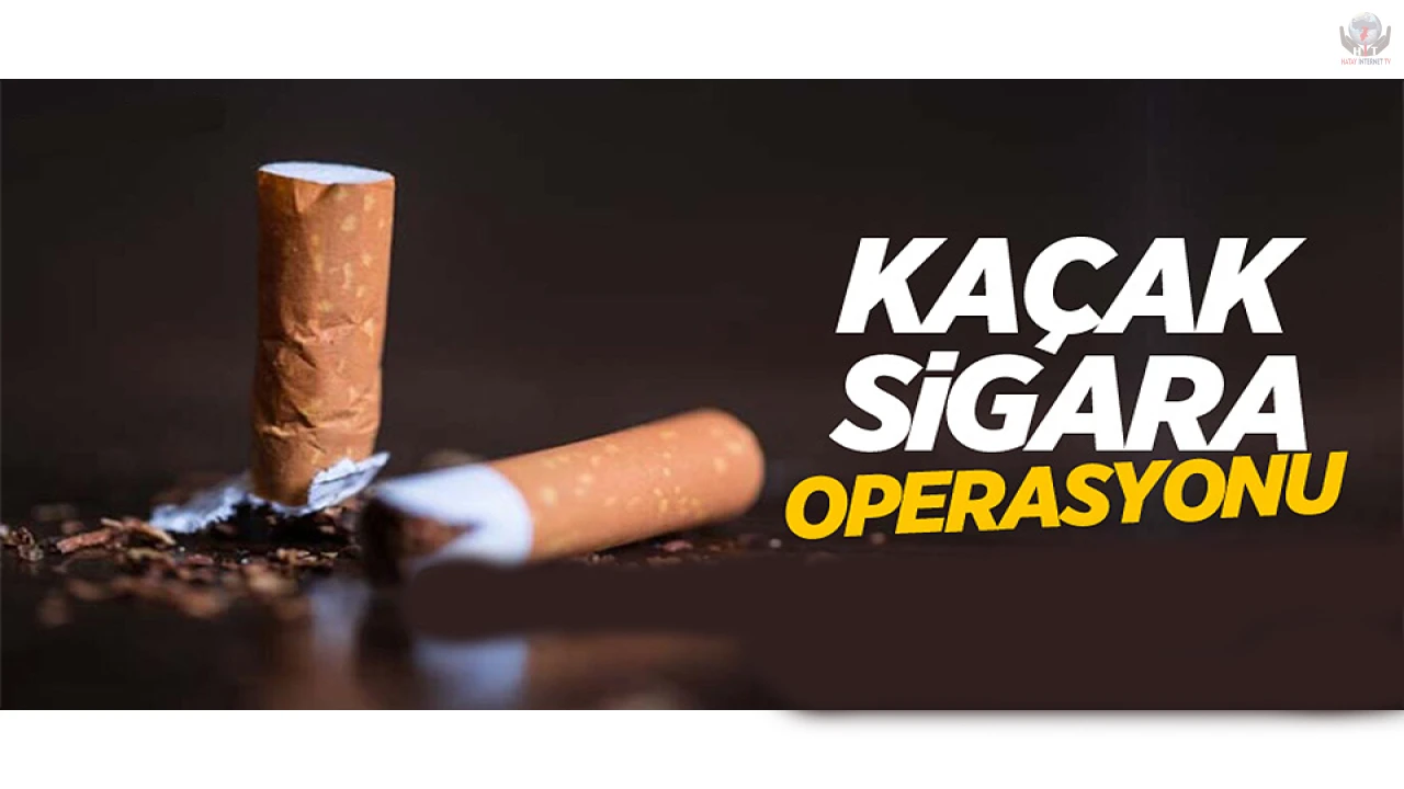 Dörtyol ve Payasta kaçak sigara operasyonu