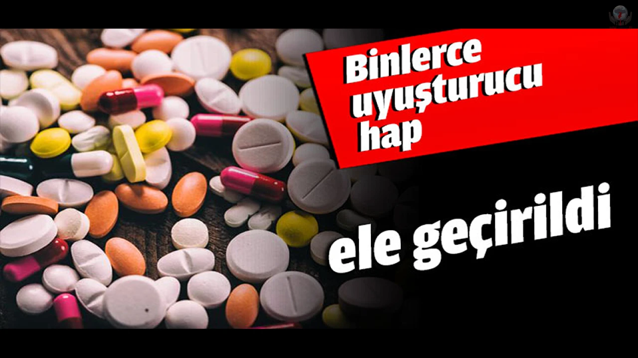 İskenderunda uyuşturucu hap ele geçirildi