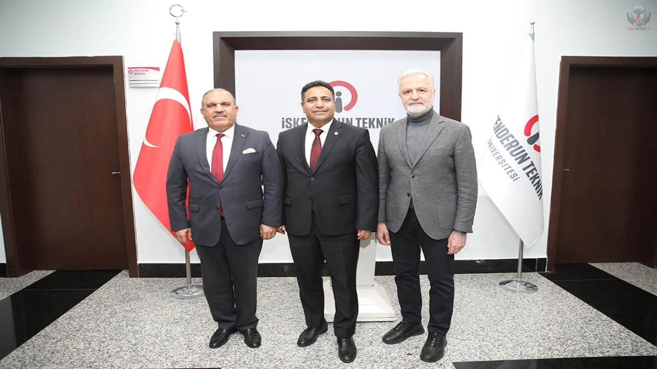 İTSO VE REYHANLI TSO’DAN REKTÖR DURUEL’E ZİYARET