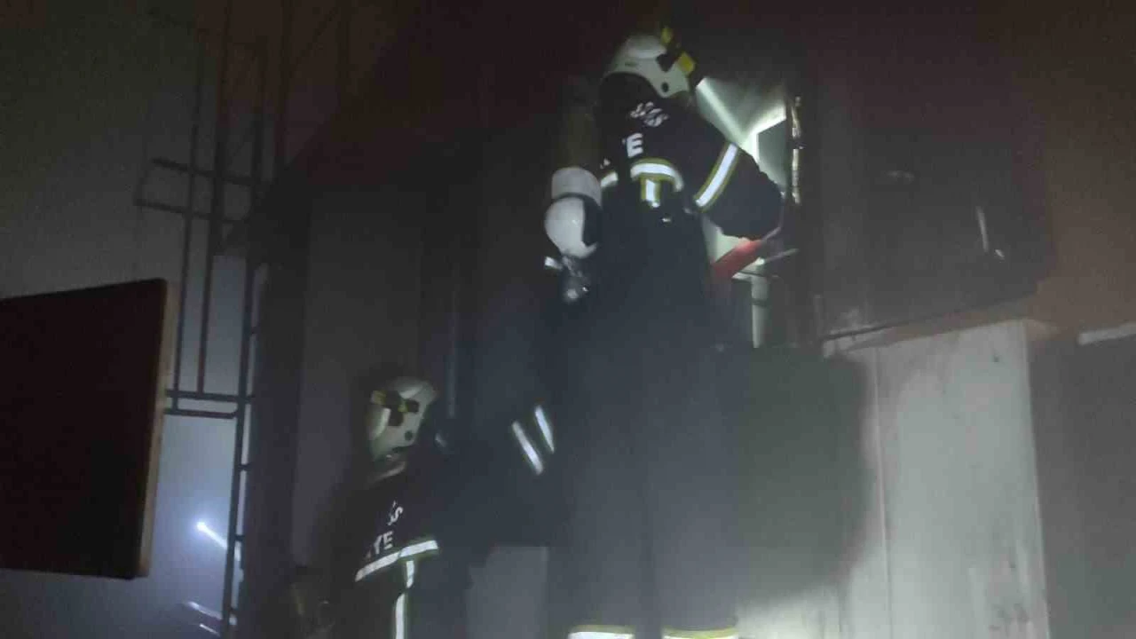 Kahramanmaraşta fabrika yangını