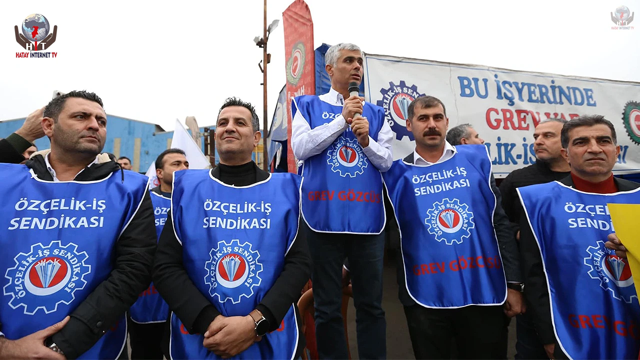 ÖZÇELİK-İŞ SENDİKASI'NDAN İSKENDERUN SPOR'A DESTEK KAMPANYASI