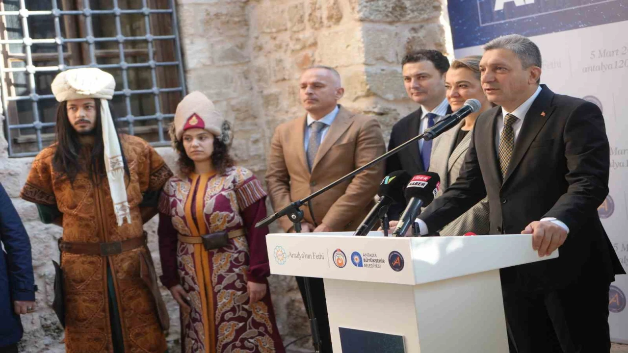 1207den 1930a: Antalyanın tarihi günleri yeniden yaşanacak