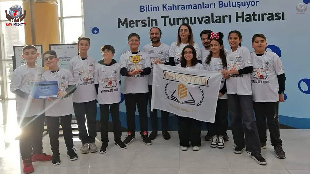 547 PAYAS STEM ROBOTİK TAKIMI TURNUVA ŞAMPİYONU!