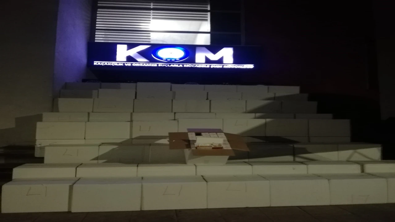 Adanada 2 milyon kaçak makaron ele geçirildi, 1 şüpheli tutuklandı