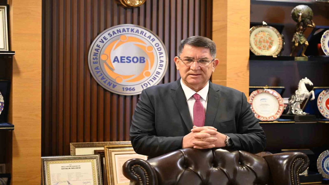 AESOB Başkanı Dere: Sevgililer Gününde alışverişi esnaftan yapalım