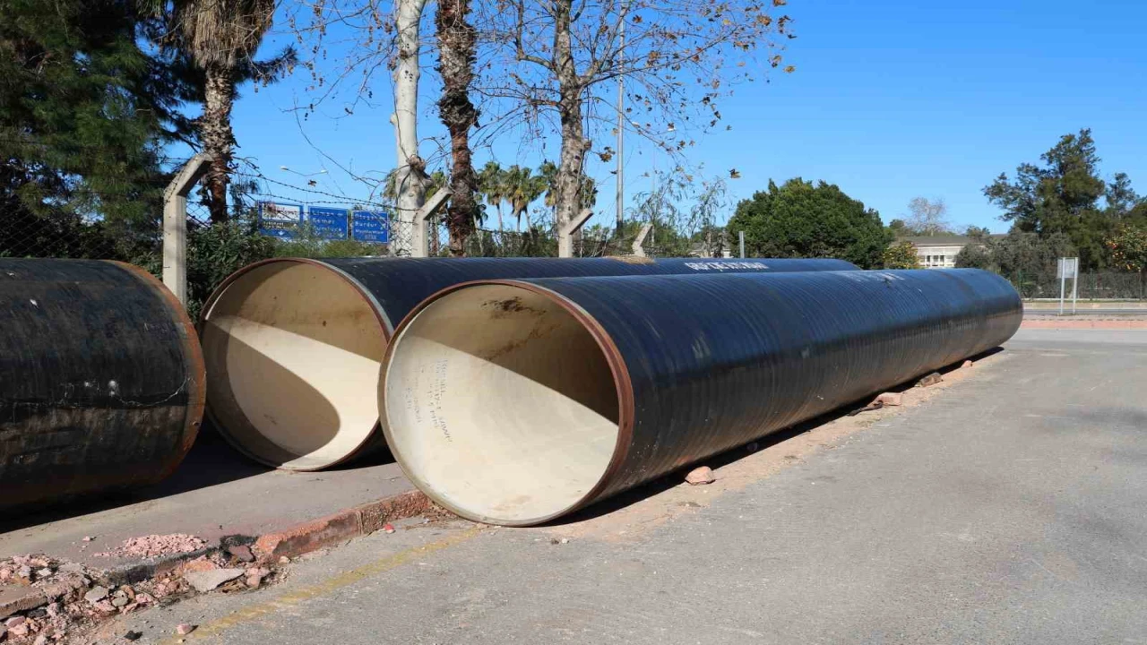 ASATtan Kepeze içme suyu hattı takviyesi