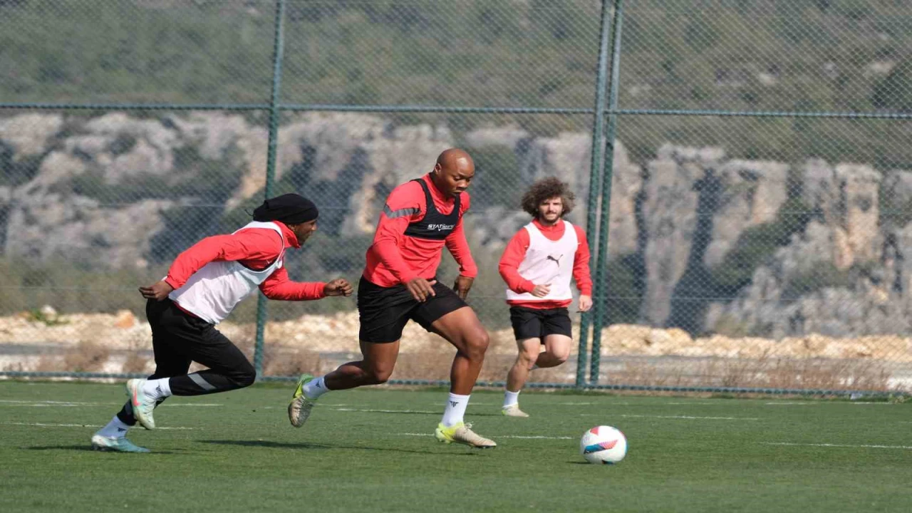 Atakaş Hatayspor, Alanyaspor maçı hazırlıklarını sürdürdü