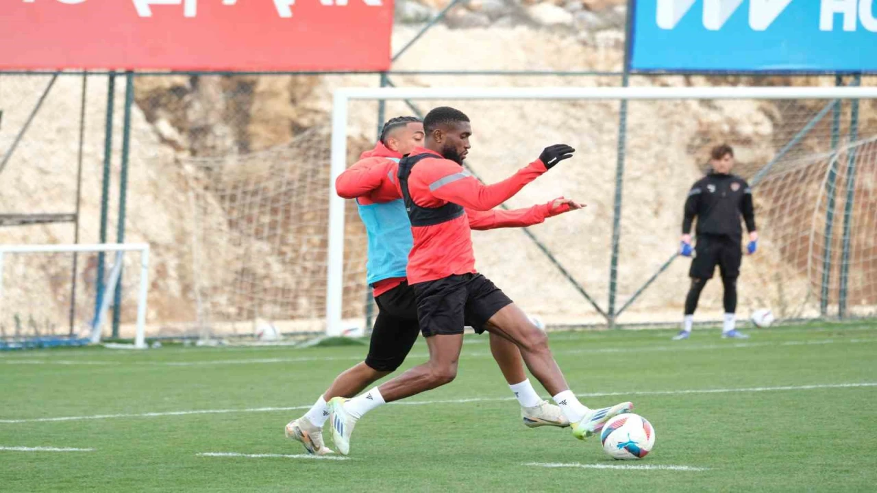Atakaş Hatayspor, Samsunspor maçı hazırlıklarını sürdürdü