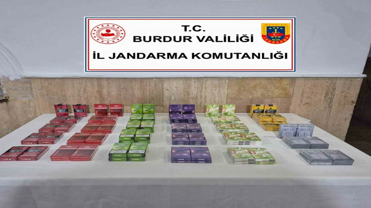 Burdurda kaçakçılık ve uyuşturucu operasyonları: 2 tutuklama
