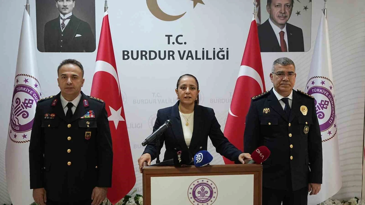 Burdurda Ocak ayında 213 asayiş olayı, 3 terör operasyonu ve 9 tutuklama gerçekleşti