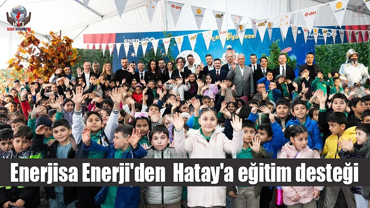 Enerjisa Enerjiden depremin yıl dönümünde Hataya eğitim desteği