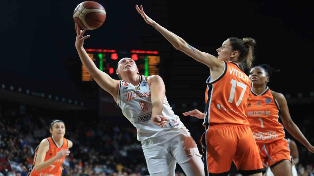 FIBA Kadınlar Euroleague: ÇBK Mersin: 92 - Valencia Basket: 77