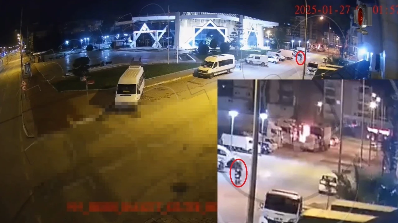 Haraç alamadıkları kişinin minibüslerini yakan Çirkinler operasyonla yakalandı