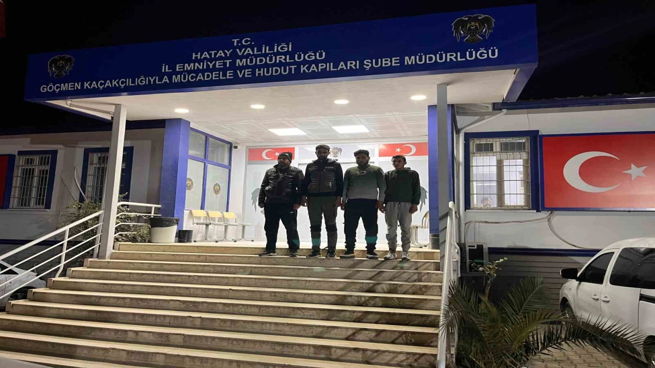 Hatayda kaçak göçmen yakalandı, 1 organizatör tutuklandı