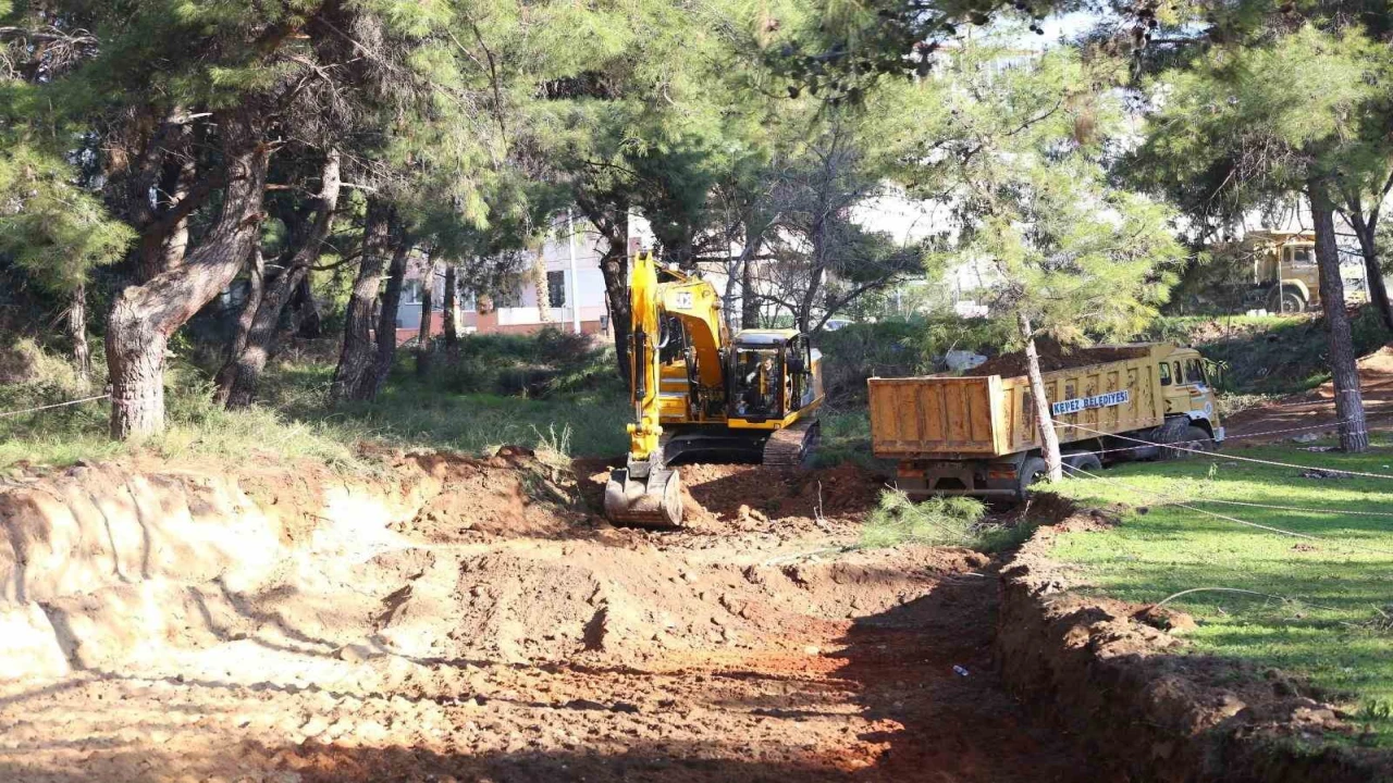 Kepezde dere ıslah çalışması