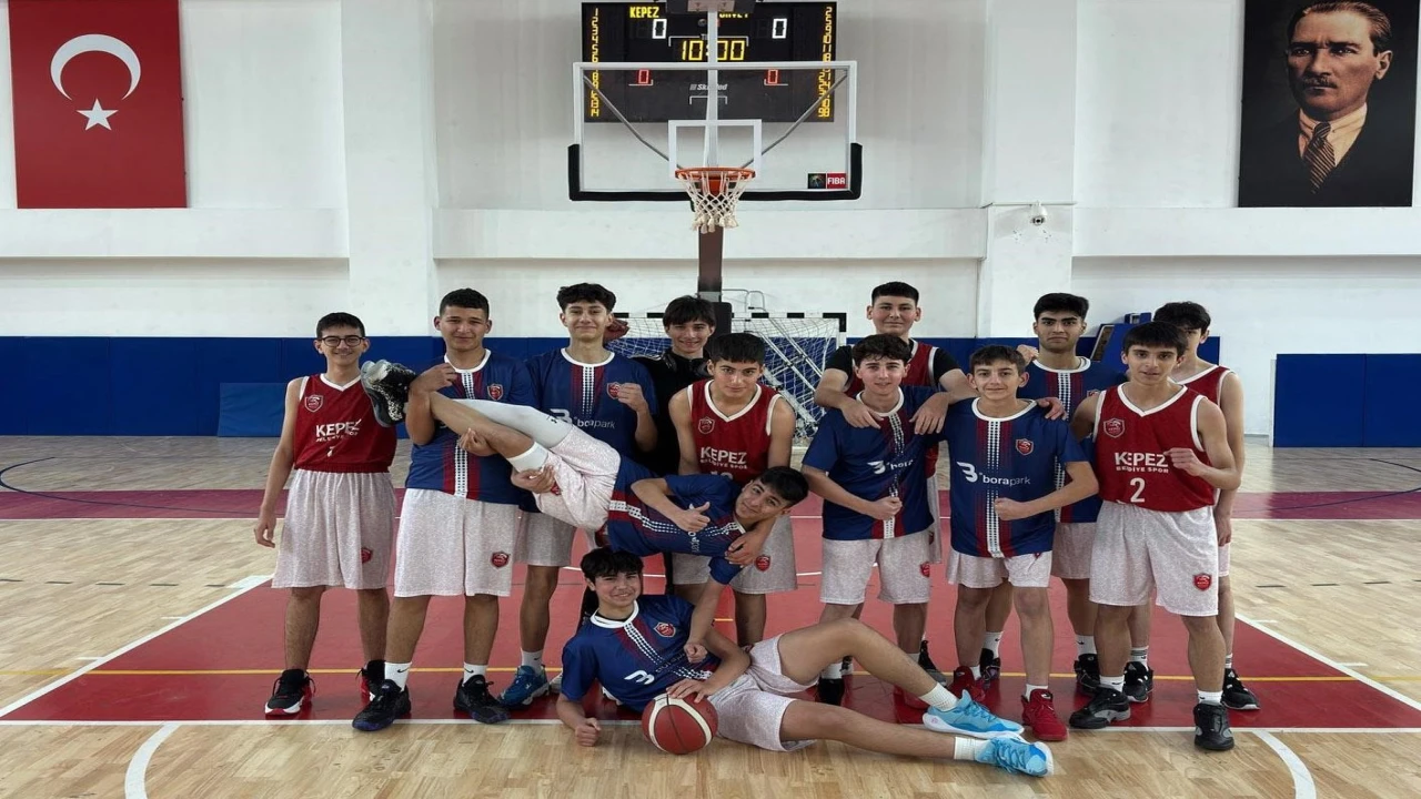 Kepezin genç basketbolcuları galibiyet serisi yakaladı