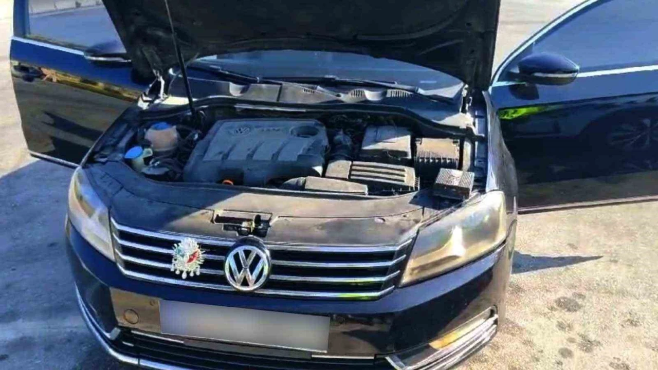 Mersinde çakar lamba takılan aracın sürücüsüne 138 bin TL ceza kesildi