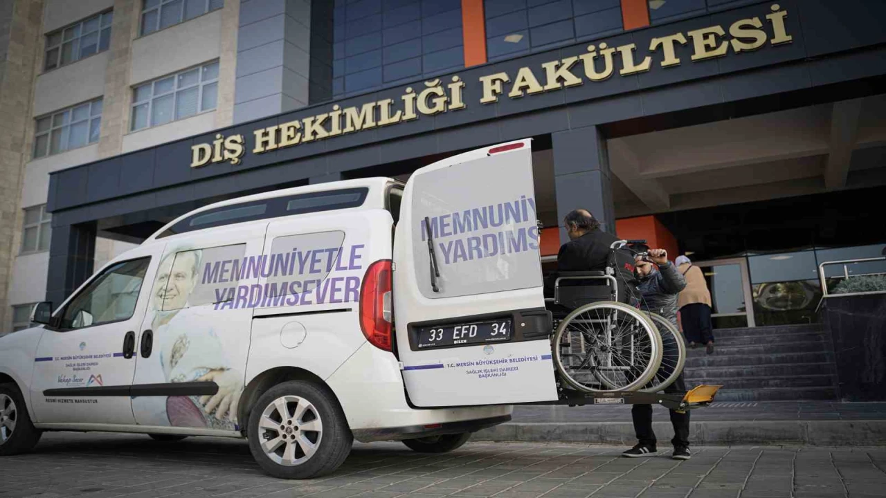 Mersinde Engelsiz Transfer Aracı özel bireylerin hayatını kolaylaştırıyor