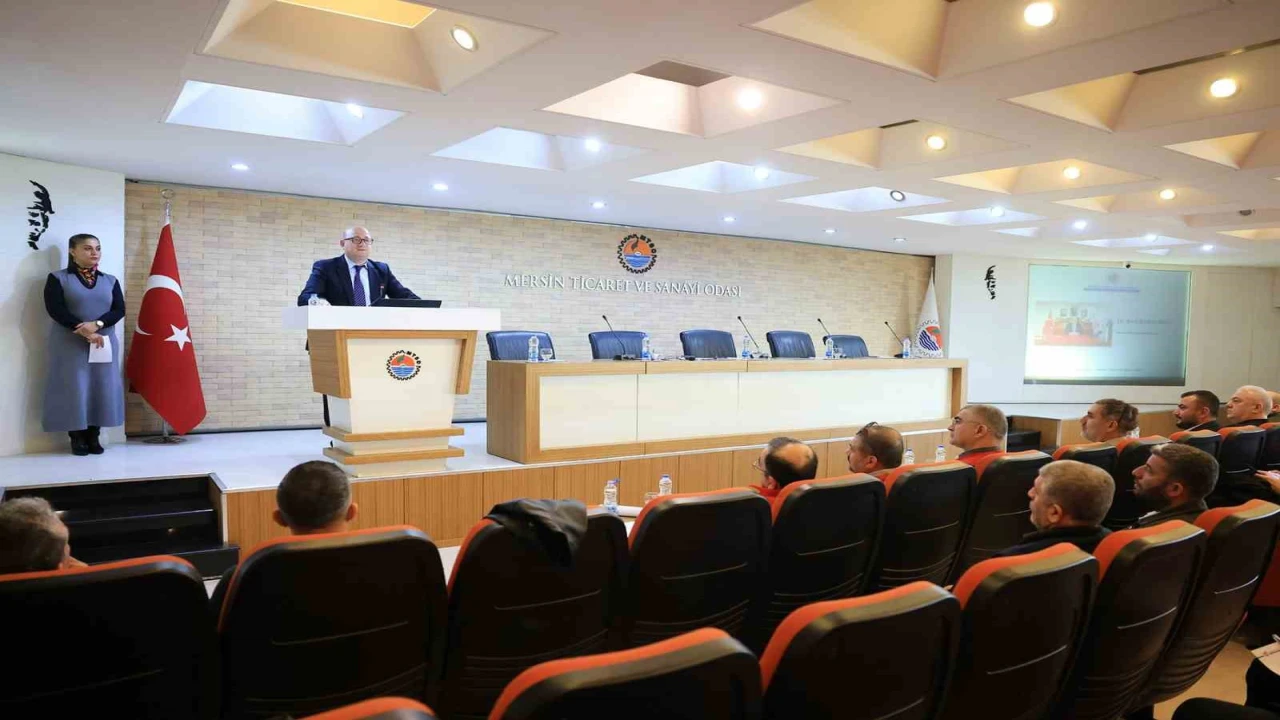 Mersinde ISPM-15 Isıl İşlem Bilgilendirme Toplantısı düzenlendi