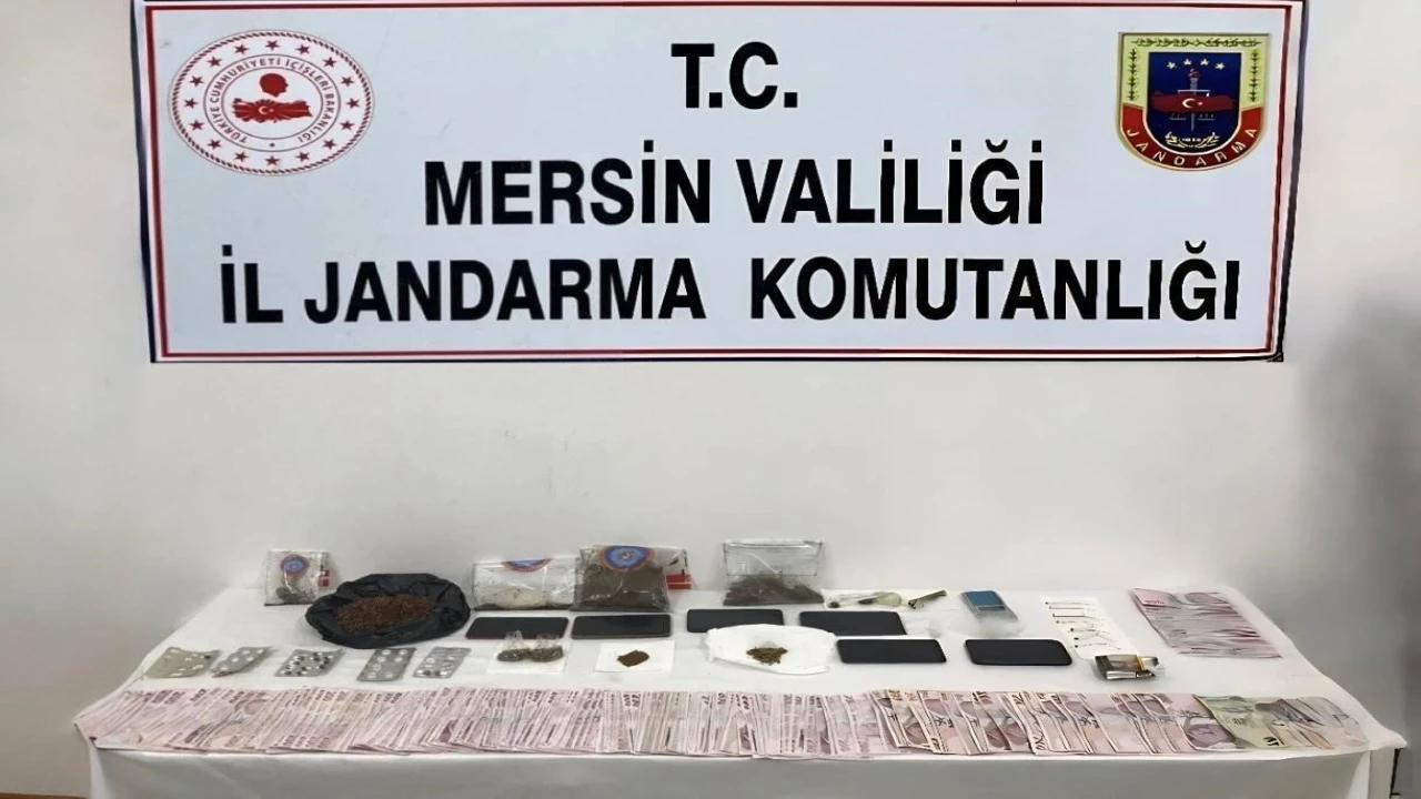 Mersinde uyuşturucu operasyonu: 4 tutuklama