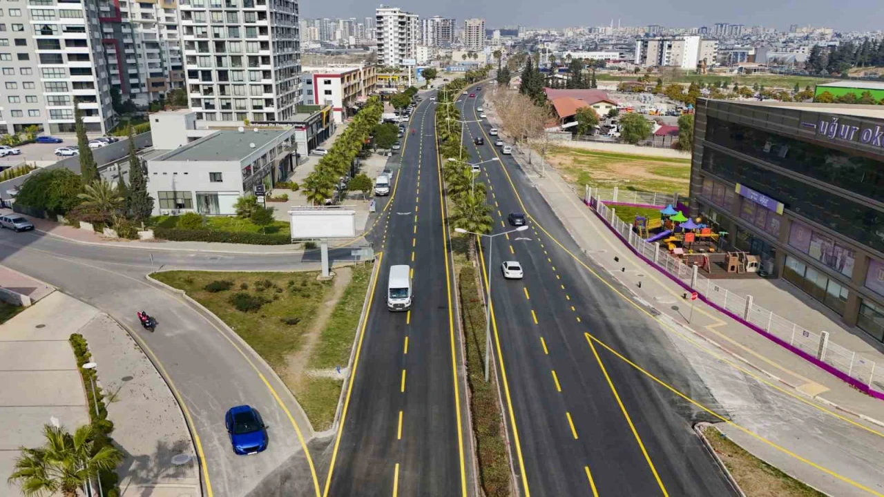 Mersinde yol güvenliği ve konforu artıyor