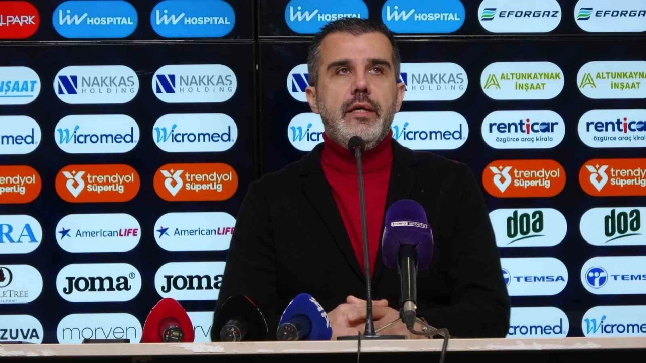 Mustafa Alper Avcı: Oyuncularımızın hakkı bugün galibiyetti