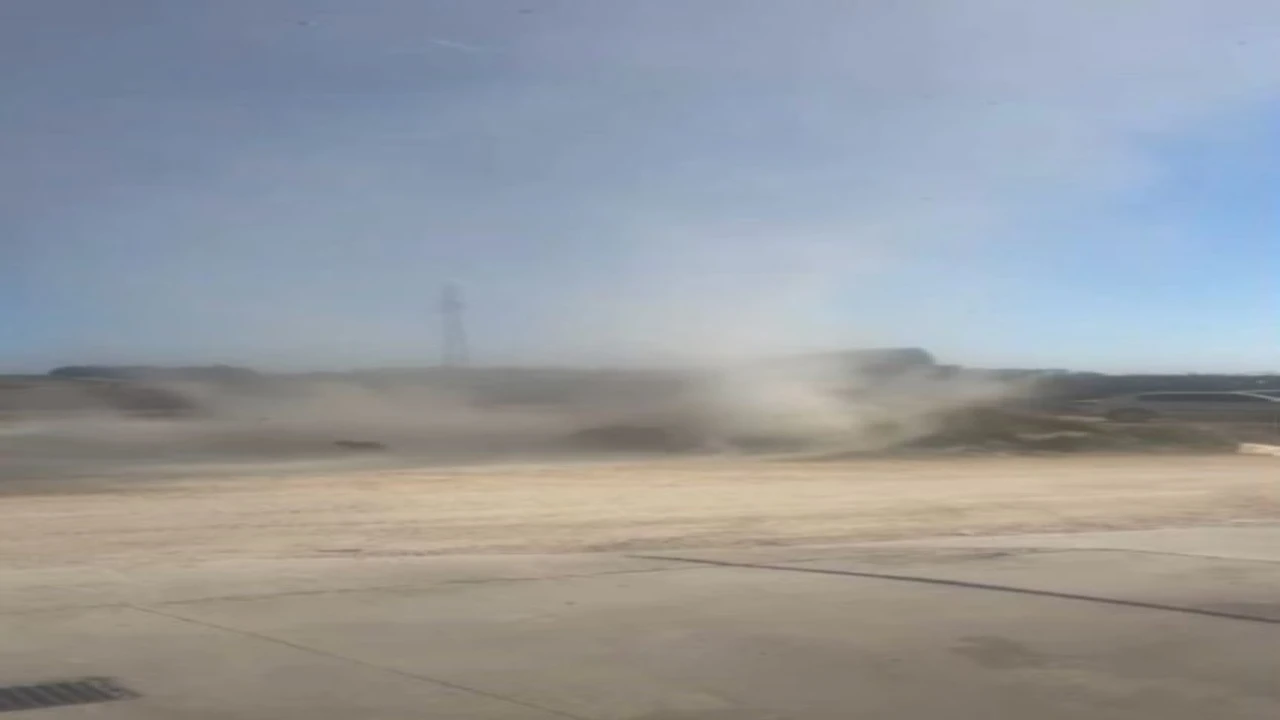 Osmaniyede hortum çıktı, sanayi esnafı neye uğradığını şaşırdı