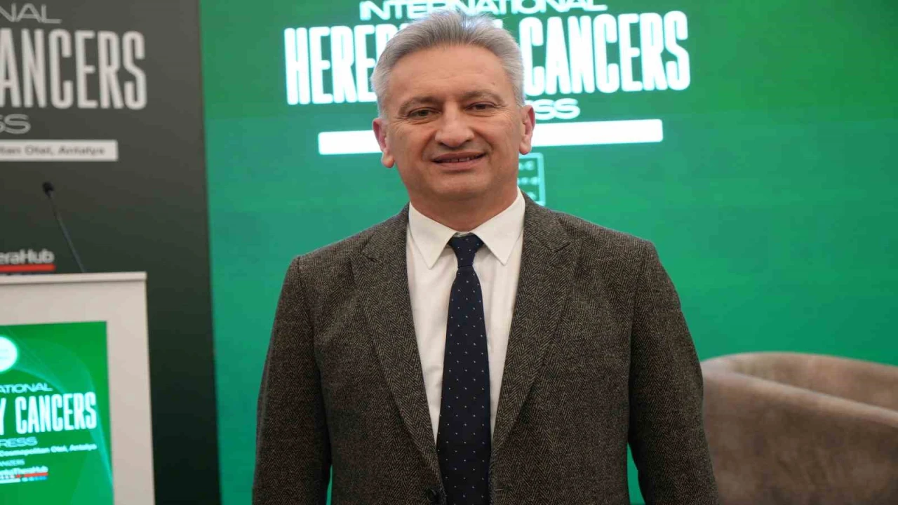 Prof. Dr. Mustafa Özdoğan: 25-30 bin ailenin her yıl kanserle karşı karşıya kalması durumuyla yüz yüzeyiz