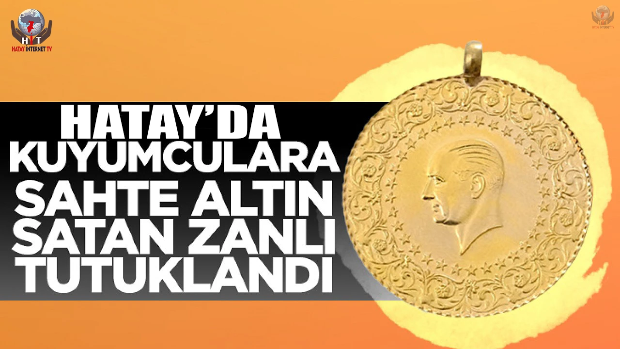 Sahte altın satan şahıs tutuklandı