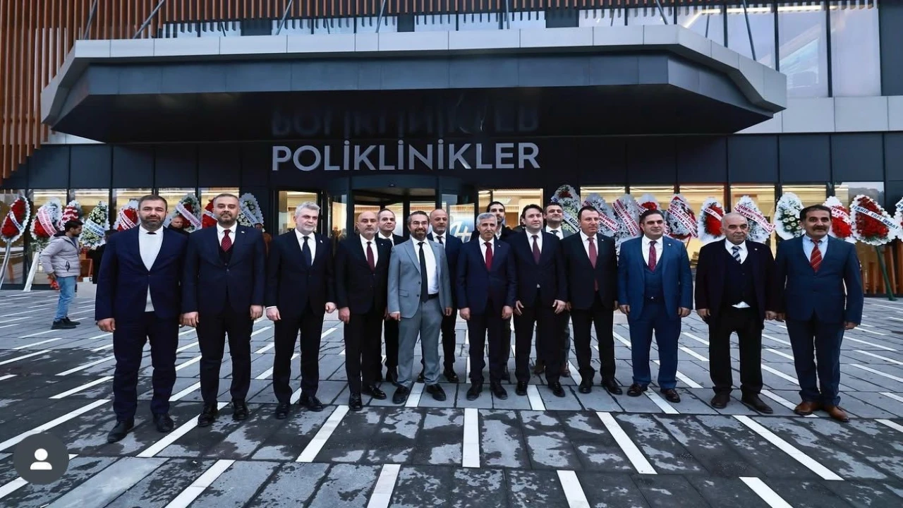 Şehir protokolünden HG Hospitala ziyaret