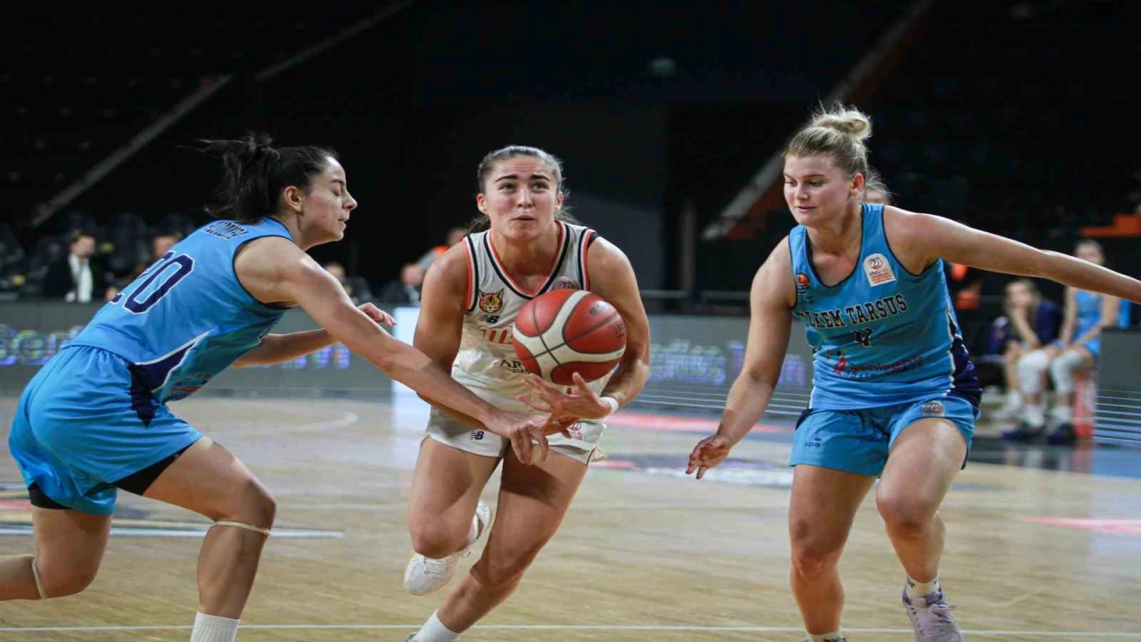 Türkiye Kadınlar Basketbol Süper Ligi: ÇBK Mersin: 77 - Tarsus Spor: 66