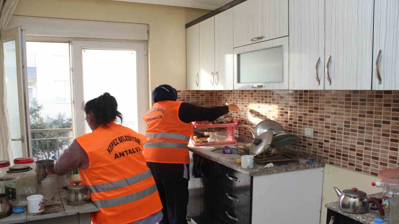 Yalnız yaşayan vatandaşın yaşam şartları iyileştirildi