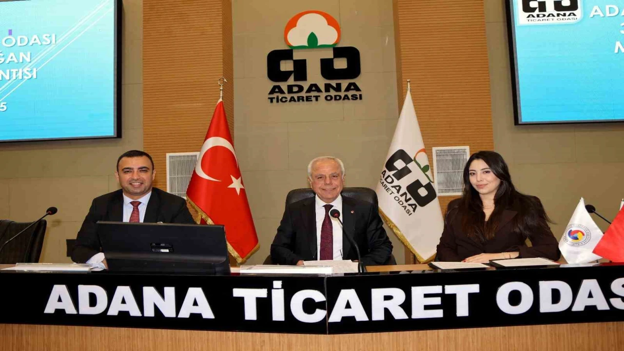 Adana Ticaret Odasının mart ayı meclis toplantısı yapıldı