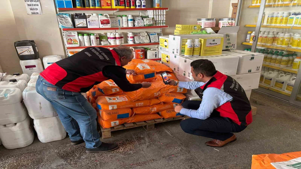 Adanada tohum satış bayilerine denetim yapıldı