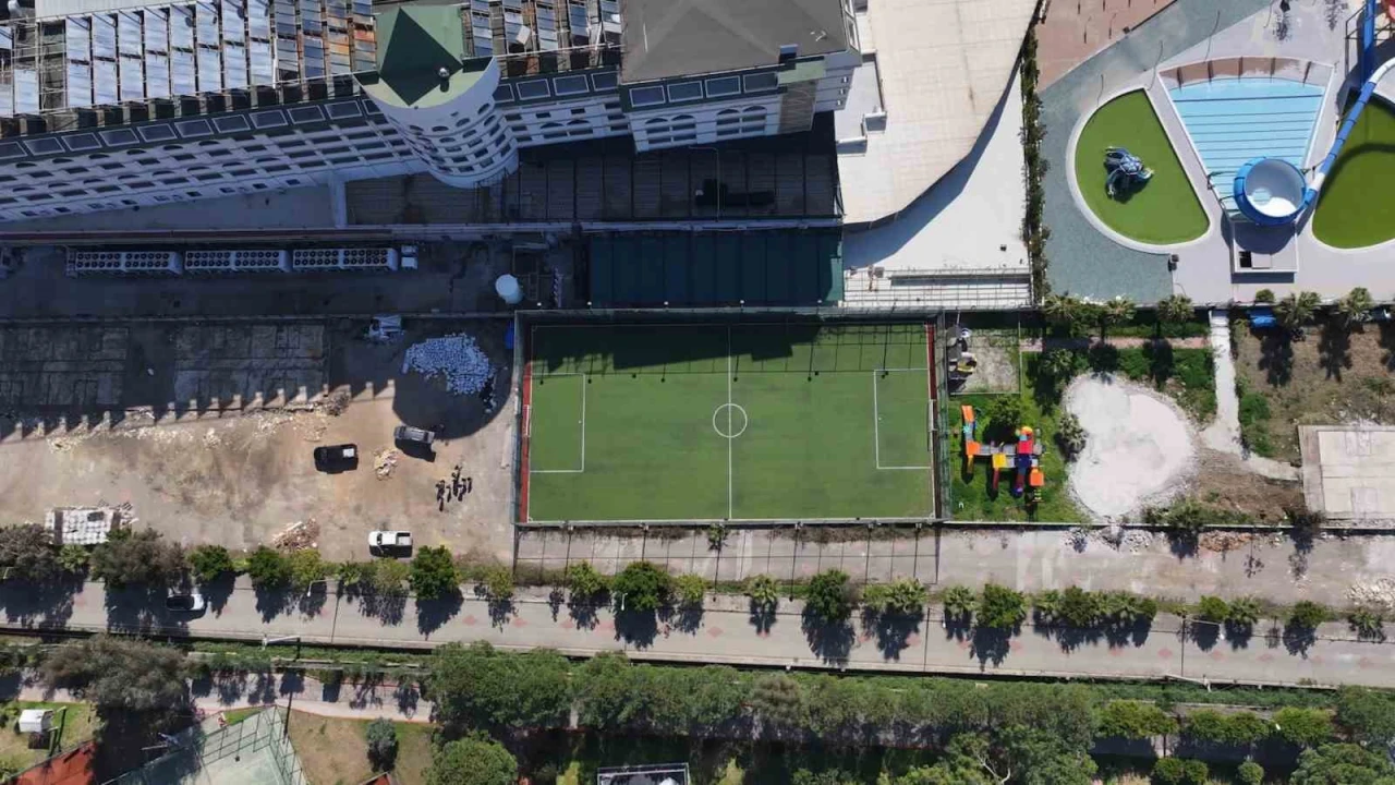 Alanyada 10 dönümlük arazi halkın kullanımına açıldı