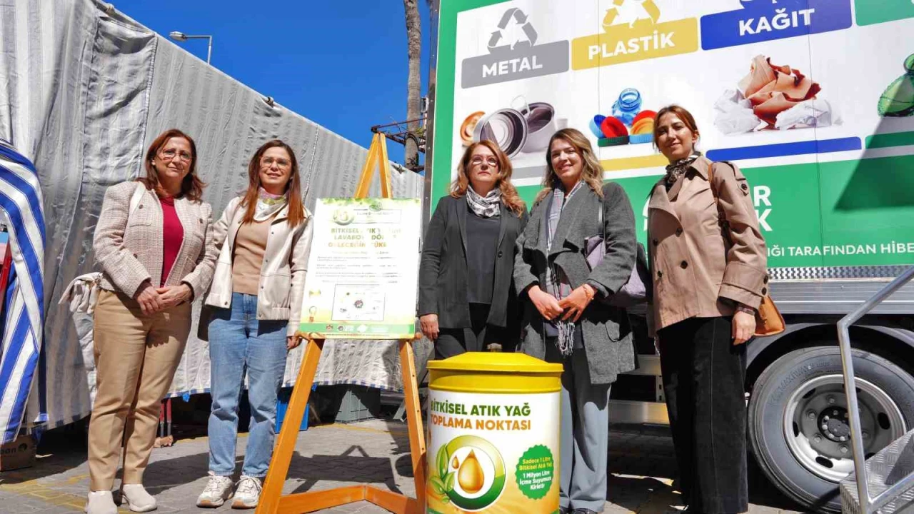 Alanyada Dünya Su Gününde su tasarruf aparatı dağıtıldı