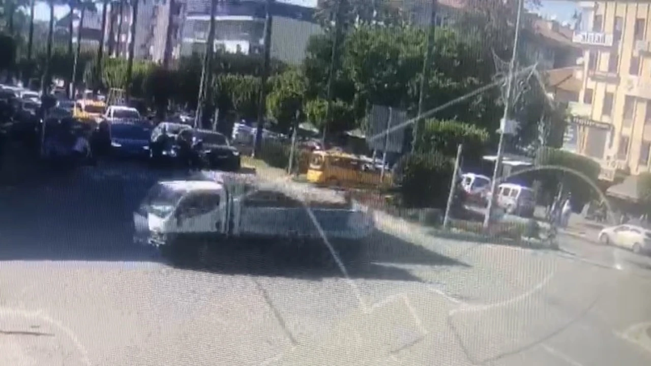 Alanyada trafik ihlali yapan taksi sürücüsüne 13 bin TL ceza