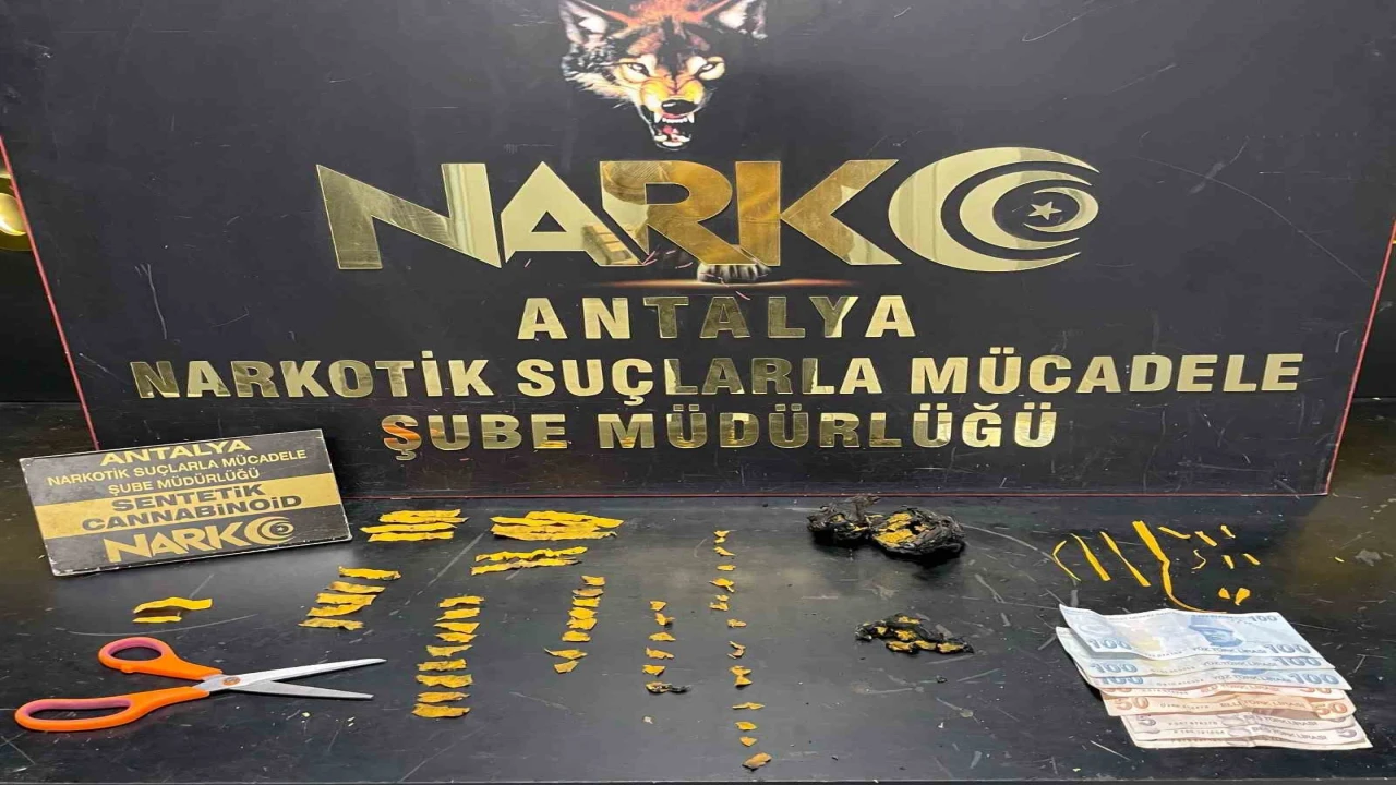 Antalyada bir haftalık narkotik operasyonlarında 16 tutuklama