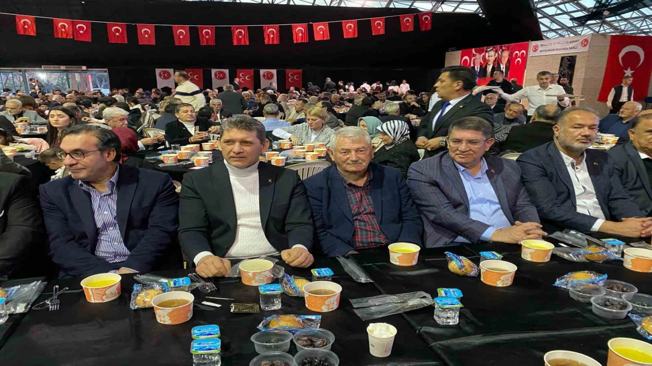 Antalyada MHPliler iftar yemeğinde buluştu