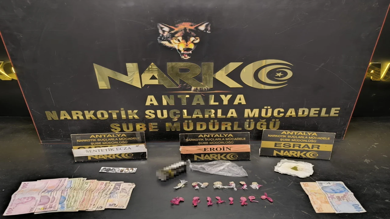 Antalyada son 7 günde 37 şüpheli yakalandı, 19 şahıs tutuklandı