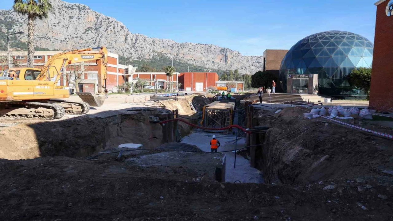 Antalyanın en büyük arıtma tesisi yenileniyor