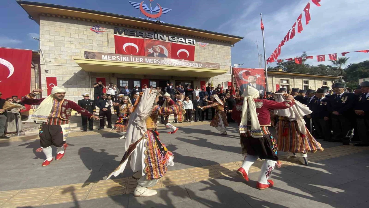 Atatürkün Mersine gelişinin 102inci yıl dönümü törenle kutlandı