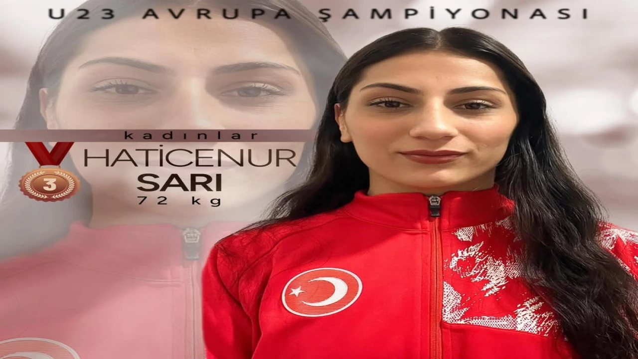 Avrupa 3.sü olan genç sporcunun hedefi dünya şampiyonası