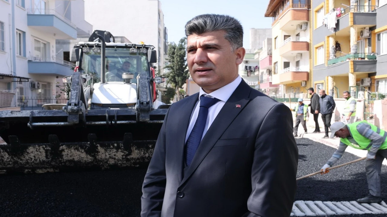 Başkan Vekili Şener, asfaltlama çalışmalarını denetledi