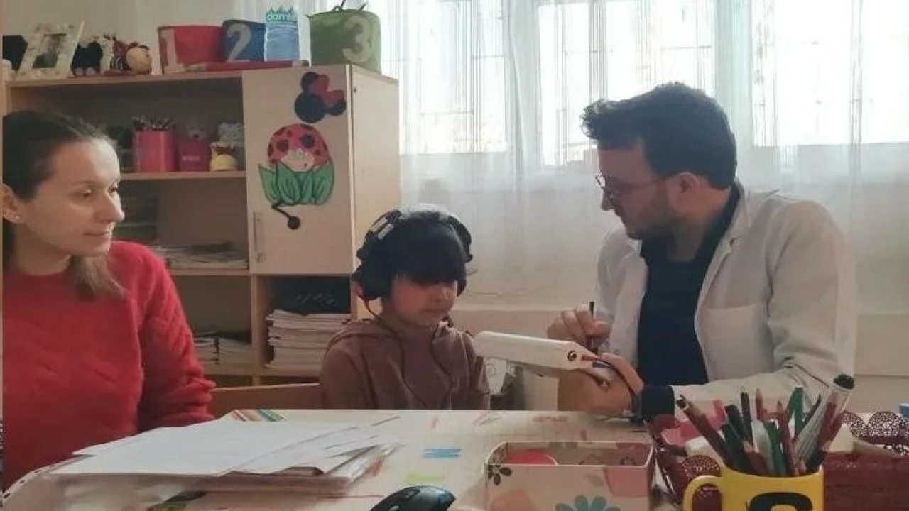 Bozyazıda öğrencilere işitme ve tarama testi yapıldı